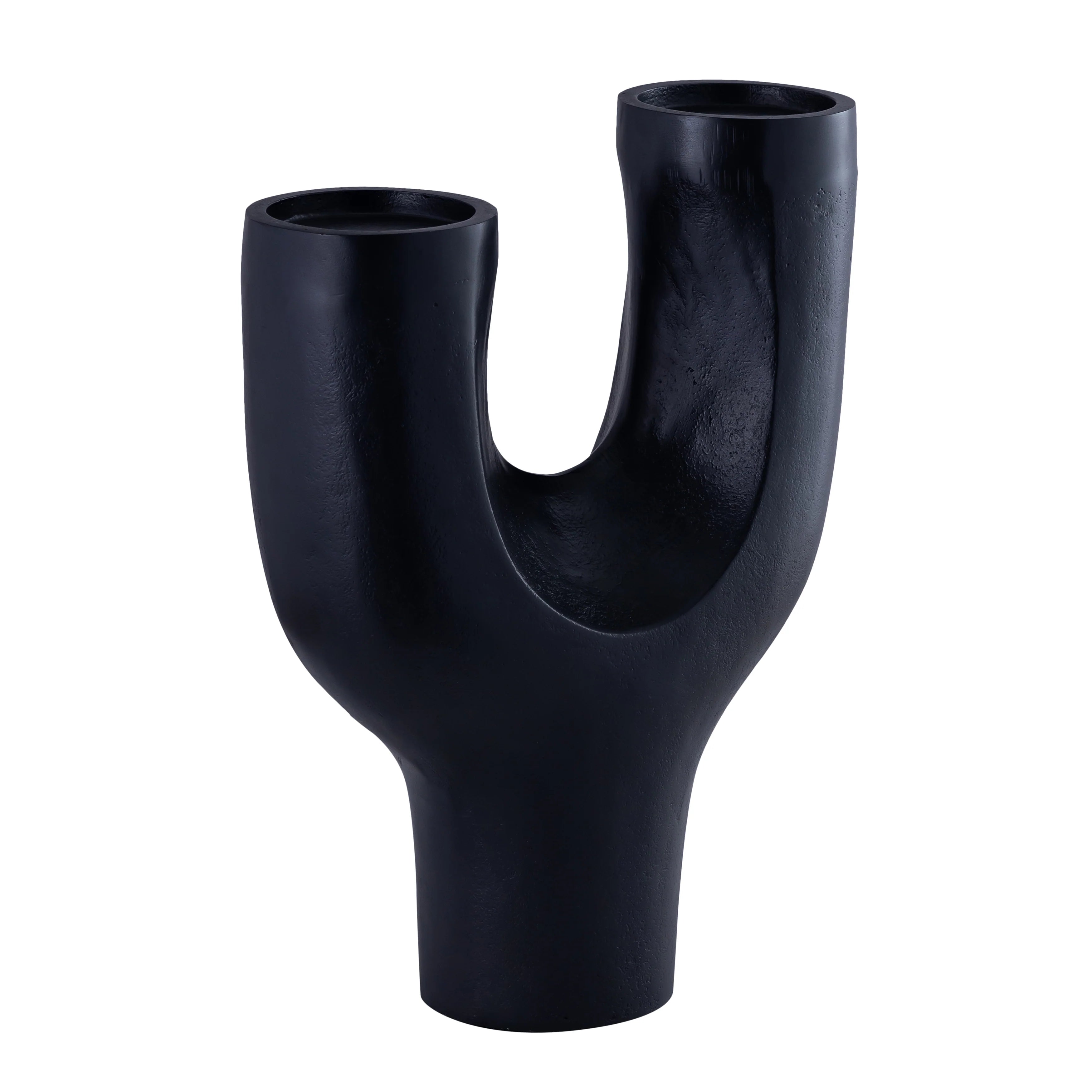 Architectural Sculptural Tabletop Candle Holder