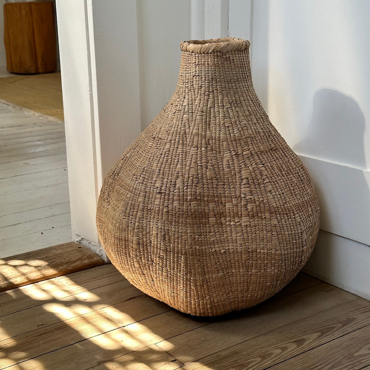 Versatile Woven Storage Basket for Everyday Home Styling