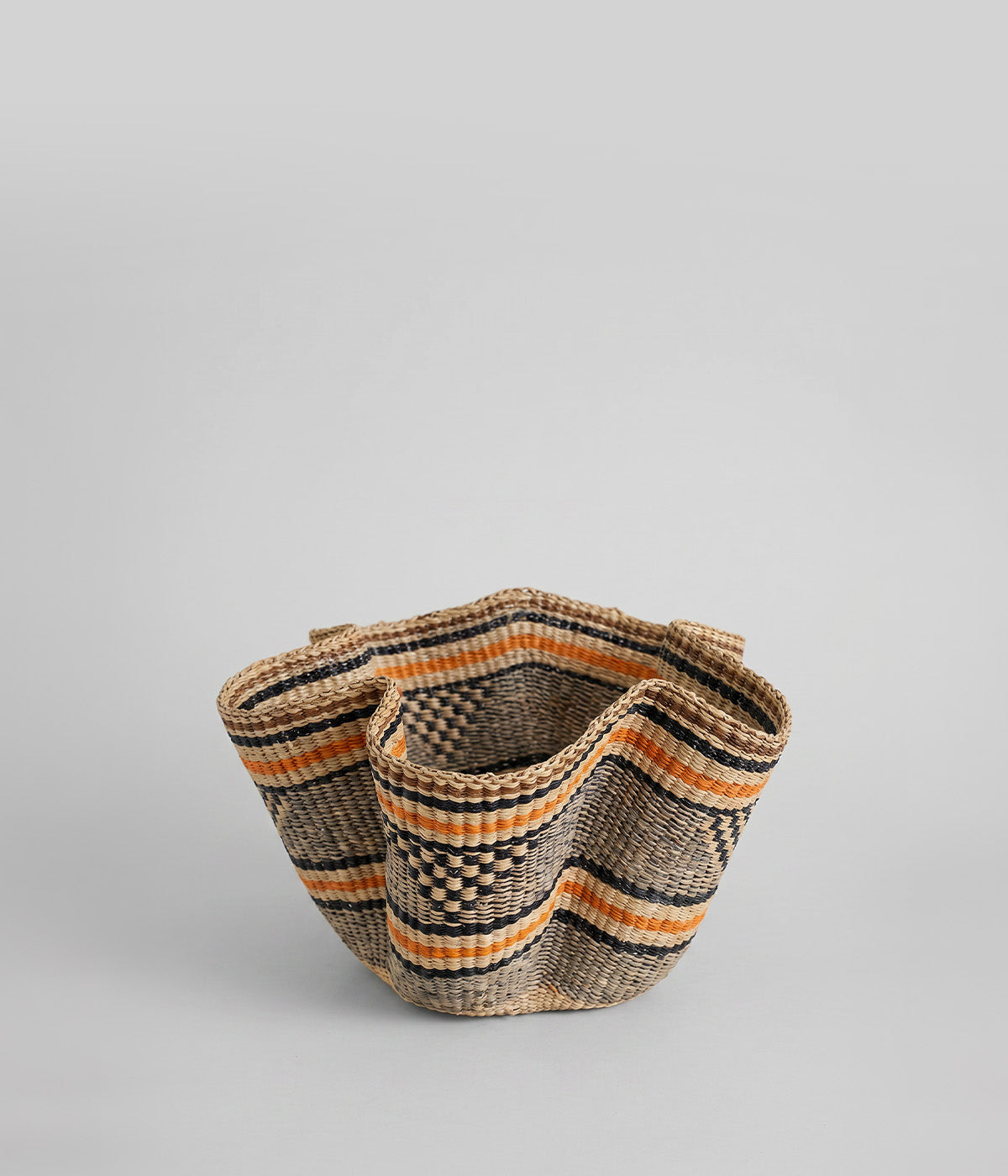 Structured Woven Storage Basket for Everyday Home Styling