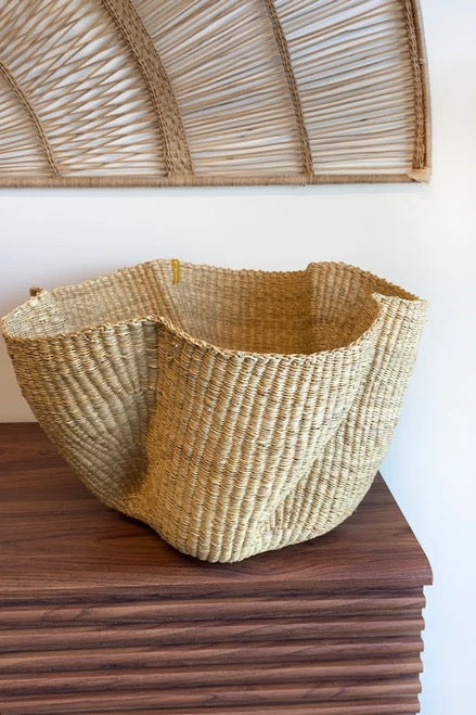 Classic Natural Woven Storage Basket - Image 3