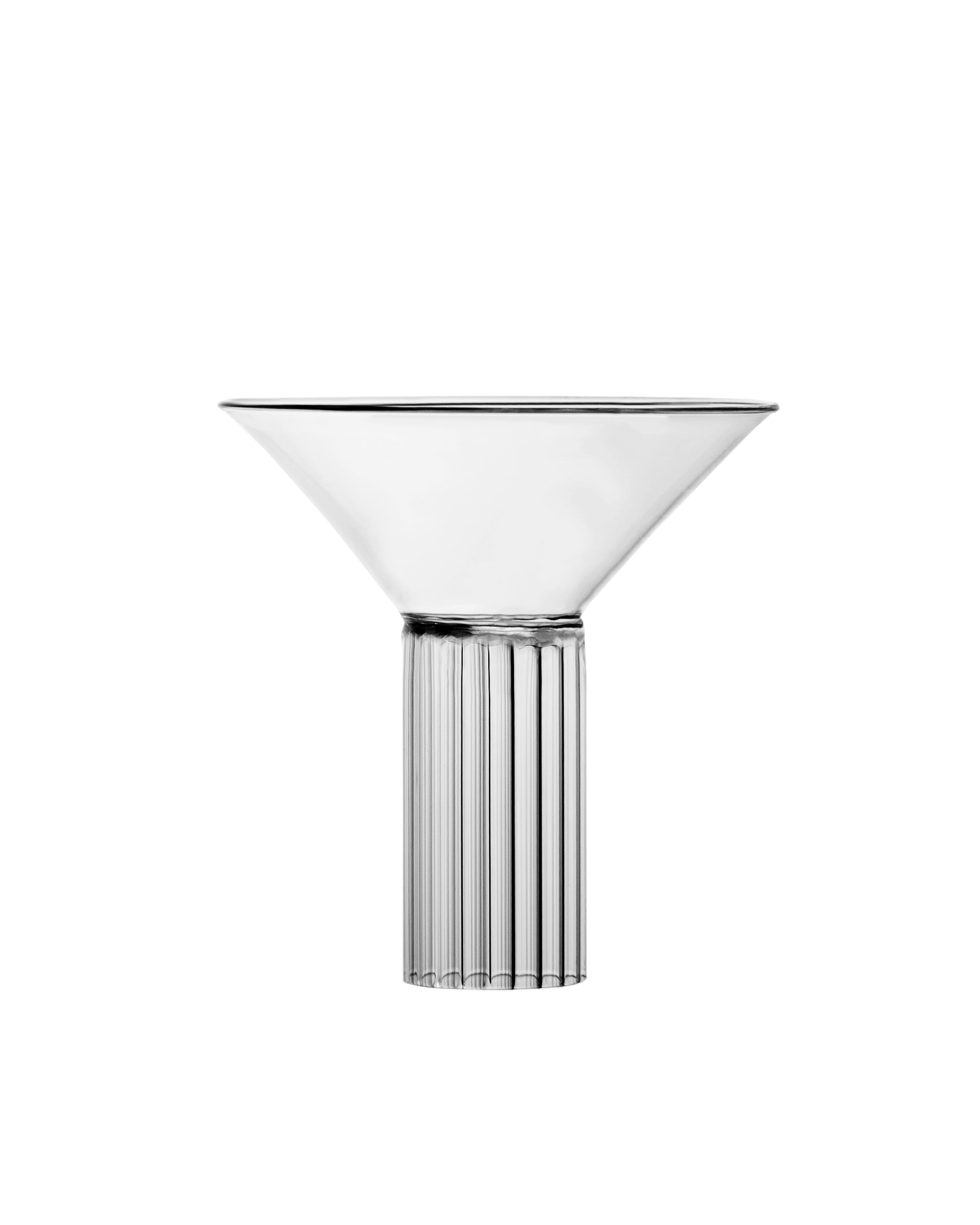 Geometric Hand-Blown Cocktail Glass - Image 3