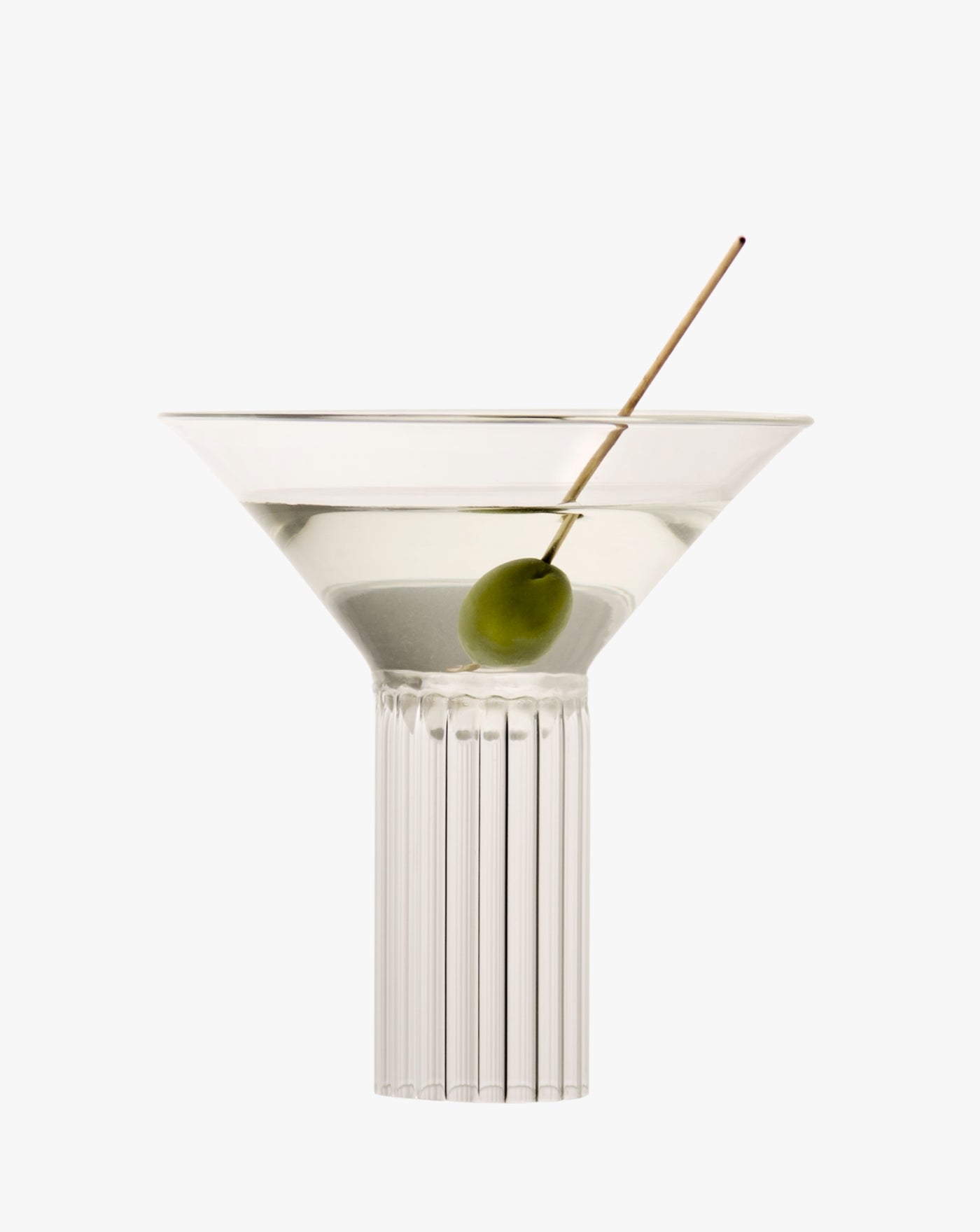 Geometric Hand-Blown Cocktail Glass - Image 2