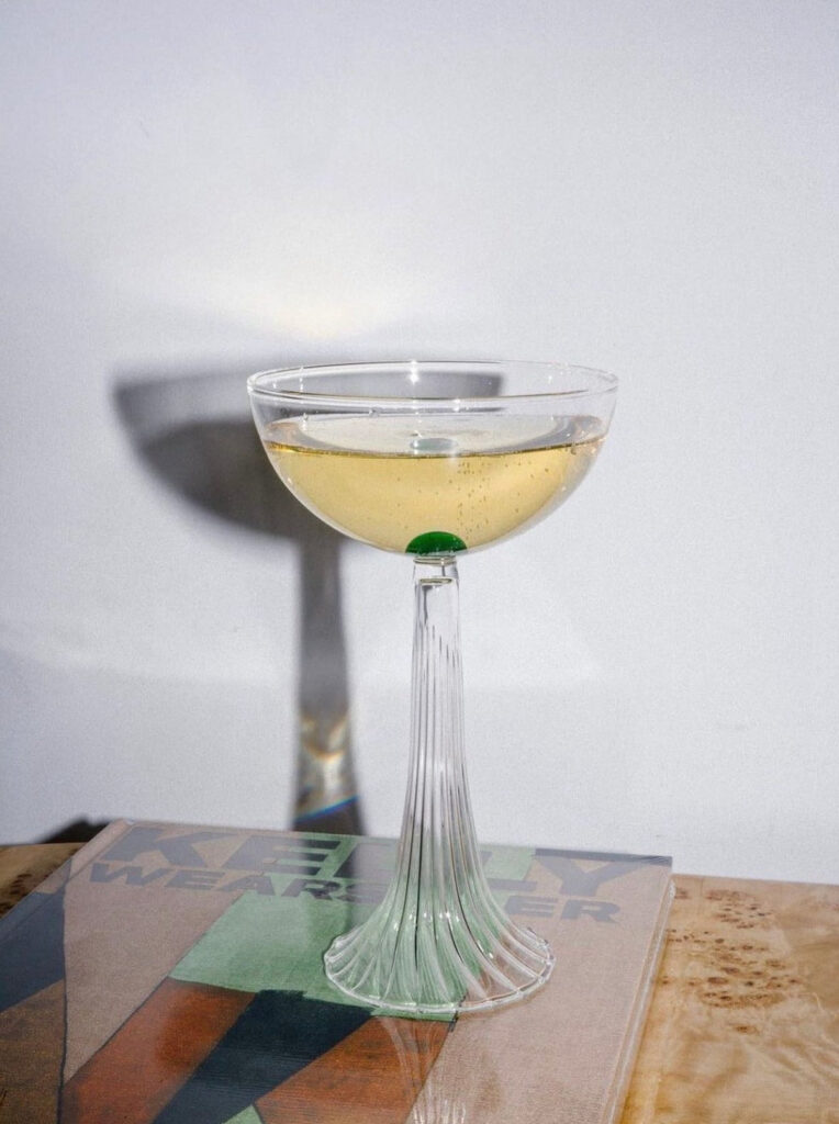 Handcrafted Borosilicate Coupe Glass