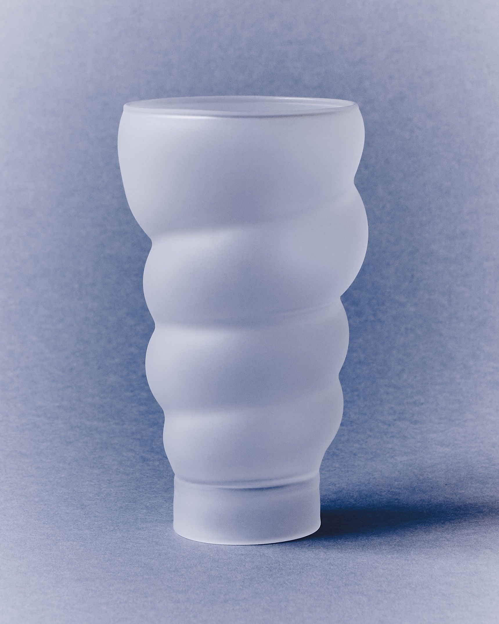 Satin Spiral Borosilicate Glass