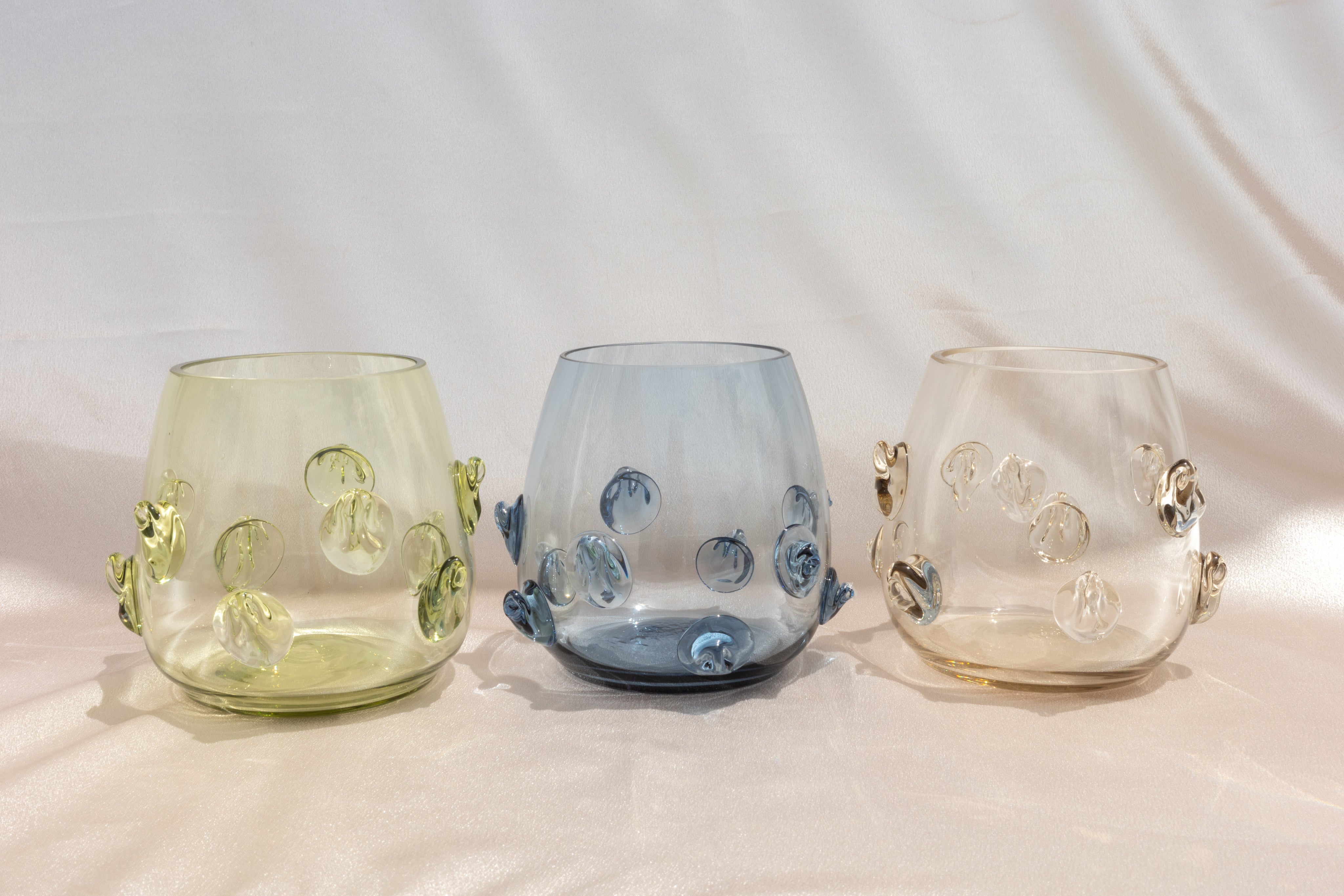 Smoky Crystal Stemless Tumblers, Set of 4 - Image 7